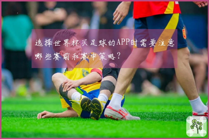选择世界杯买足球的APP时需要注意哪些赛前和赛中策略？