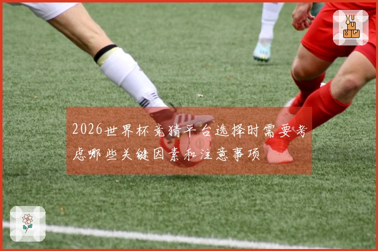 2026世界杯竞猜平台选择时需要考虑哪些关键因素和注意事项